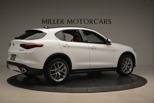 New 2019 Alfa Romeo Stelvio Ti Sport Q4 for sale Sold at Bugatti of Greenwich in Greenwich CT 06830 8