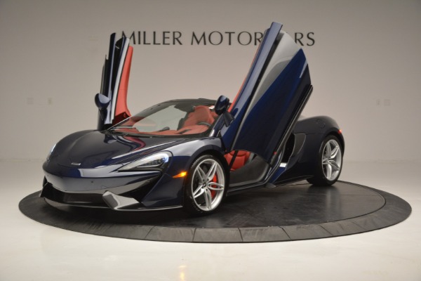 New 2019 McLaren 570S Spider Convertible for sale Sold at Bugatti of Greenwich in Greenwich CT 06830 14