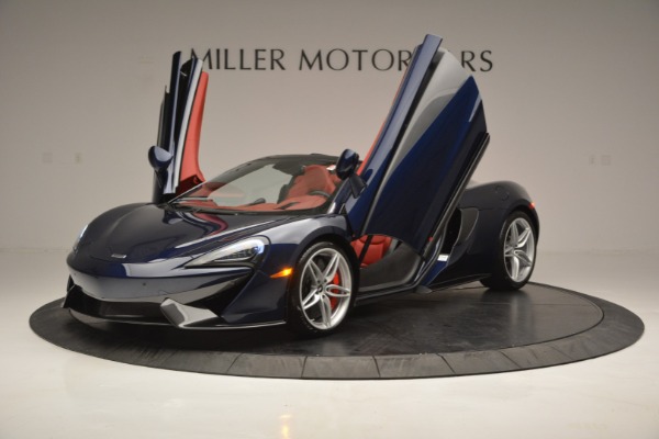 Used 2019 McLaren 570S Spider for sale $149,900 at Bugatti of Greenwich in Greenwich CT 06830 14