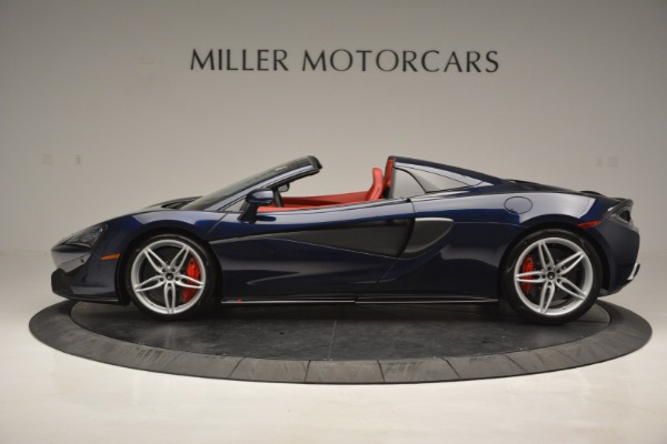 New 2019 McLaren 570S Spider Convertible for sale Sold at Bugatti of Greenwich in Greenwich CT 06830 3