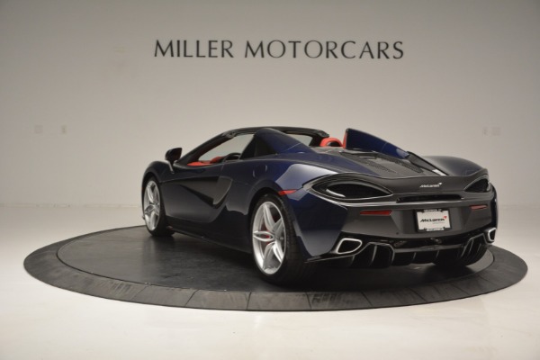 New 2019 McLaren 570S Spider Convertible for sale Sold at Bugatti of Greenwich in Greenwich CT 06830 5