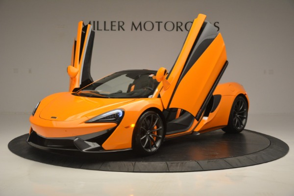 Used 2019 McLaren 570S Spider for sale Sold at Bugatti of Greenwich in Greenwich CT 06830 14