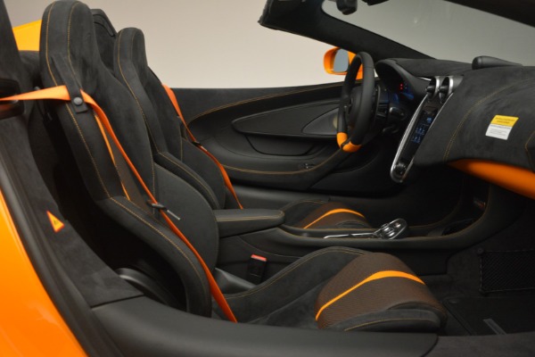 Used 2019 McLaren 570S Spider for sale Sold at Bugatti of Greenwich in Greenwich CT 06830 27