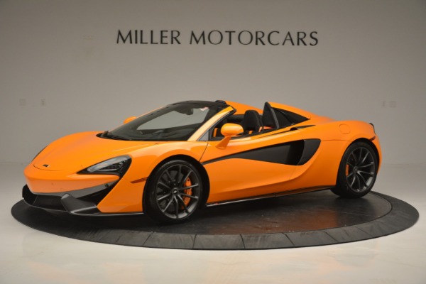 Used 2019 McLaren 570S Spider for sale Sold at Bugatti of Greenwich in Greenwich CT 06830 1