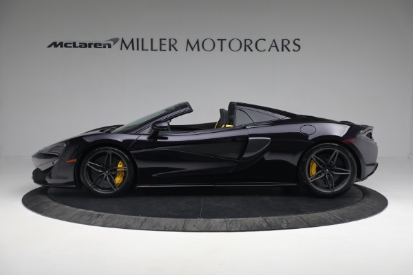 Used 2019 McLaren 570S Spider for sale Sold at Bugatti of Greenwich in Greenwich CT 06830 3