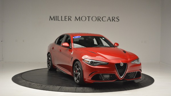 Used 2017 Alfa Romeo Giulia Quadrifoglio for sale Sold at Bugatti of Greenwich in Greenwich CT 06830 12