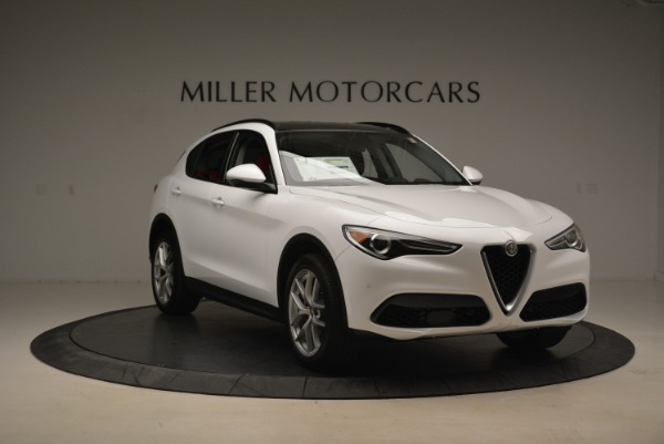 New 2019 Alfa Romeo Stelvio Ti Sport Q4 for sale Sold at Bugatti of Greenwich in Greenwich CT 06830 11