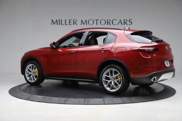 New 2019 Alfa Romeo Stelvio Ti Sport Q4 for sale Sold at Bugatti of Greenwich in Greenwich CT 06830 4