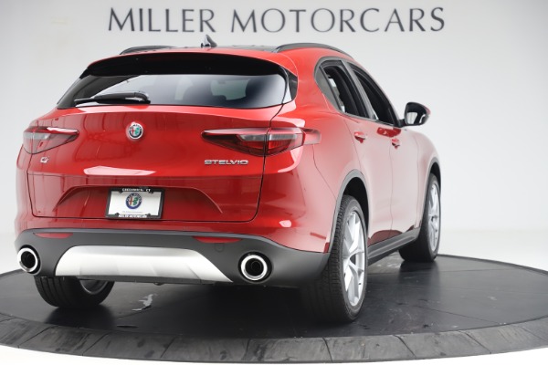 New 2019 Alfa Romeo Stelvio Ti Sport Q4 for sale Sold at Bugatti of Greenwich in Greenwich CT 06830 7