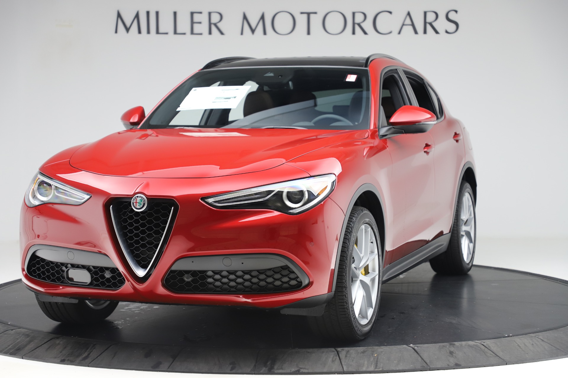 New 2019 Alfa Romeo Stelvio Ti Sport Q4 for sale Sold at Bugatti of Greenwich in Greenwich CT 06830 1