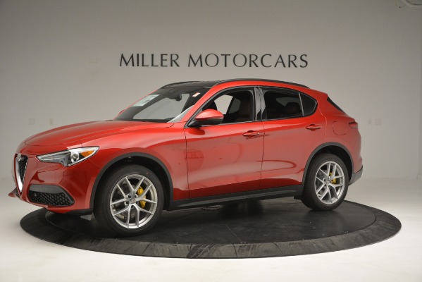 New 2019 Alfa Romeo Stelvio Ti Sport Q4 for sale Sold at Bugatti of Greenwich in Greenwich CT 06830 2