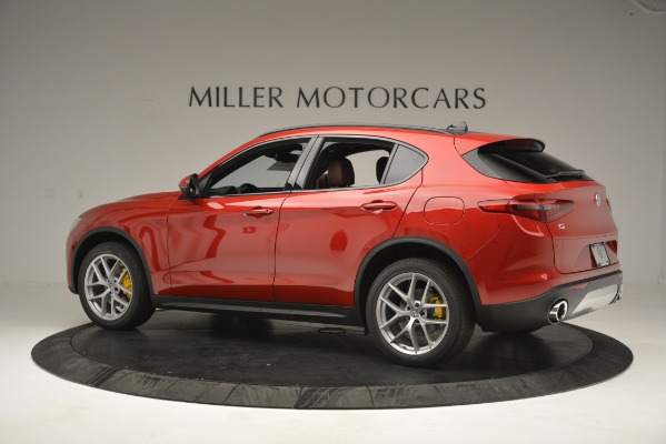 New 2019 Alfa Romeo Stelvio Ti Sport Q4 for sale Sold at Bugatti of Greenwich in Greenwich CT 06830 4