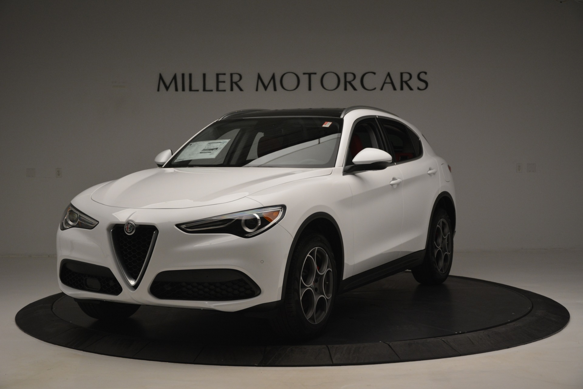 New 2019 Alfa Romeo Stelvio Q4 for sale Sold at Bugatti of Greenwich in Greenwich CT 06830 1