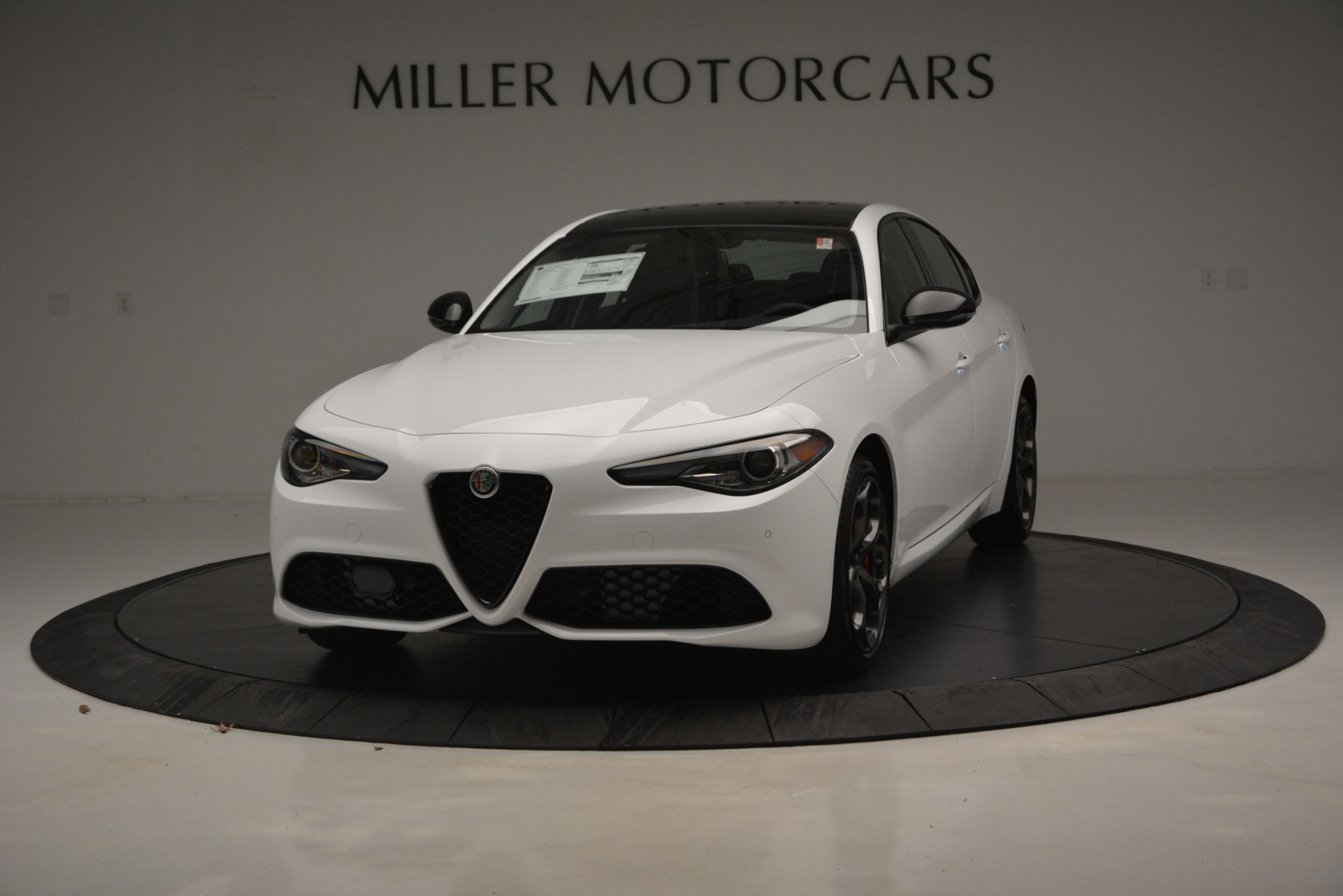 New 2019 Alfa Romeo Giulia Ti Sport Q4 for sale Sold at Bugatti of Greenwich in Greenwich CT 06830 1