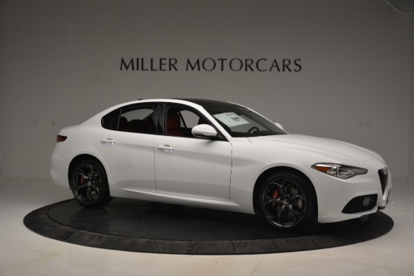 New 2019 Alfa Romeo Giulia Ti Sport Q4 for sale Sold at Bugatti of Greenwich in Greenwich CT 06830 10