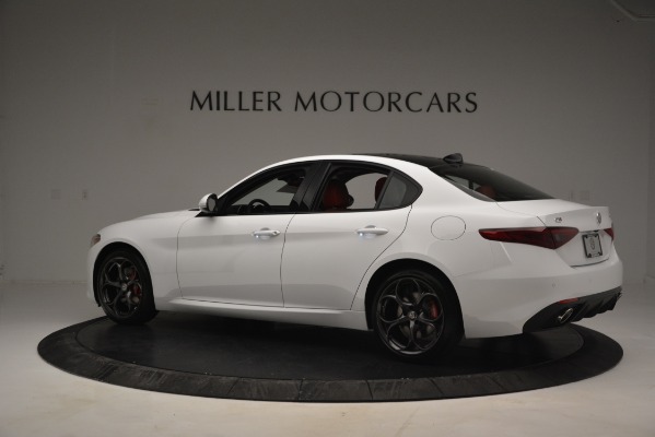 New 2019 Alfa Romeo Giulia Ti Sport Q4 for sale Sold at Bugatti of Greenwich in Greenwich CT 06830 4