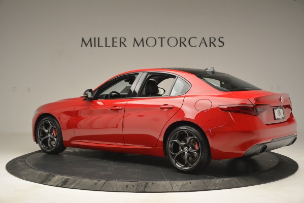 New 2019 Alfa Romeo Giulia Ti Q4 for sale Sold at Bugatti of Greenwich in Greenwich CT 06830 4