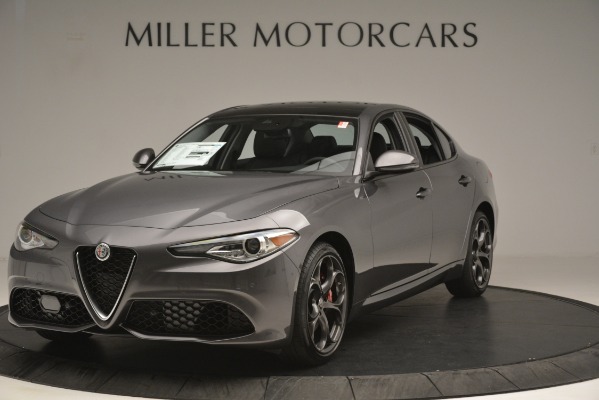 New 2019 Alfa Romeo Giulia Ti Sport Q4 for sale Sold at Bugatti of Greenwich in Greenwich CT 06830 1