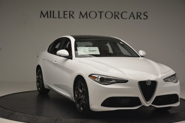 New 2019 Alfa Romeo Giulia Ti Sport Q4 for sale Sold at Bugatti of Greenwich in Greenwich CT 06830 11