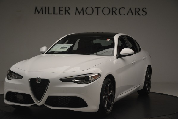 New 2019 Alfa Romeo Giulia Ti Sport Q4 for sale Sold at Bugatti of Greenwich in Greenwich CT 06830 1