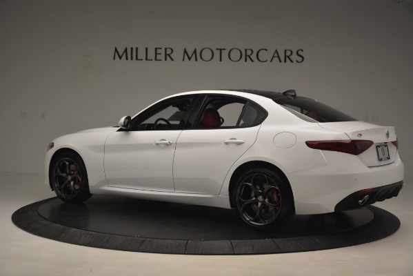 New 2019 Alfa Romeo Giulia Ti Sport Q4 for sale Sold at Bugatti of Greenwich in Greenwich CT 06830 4