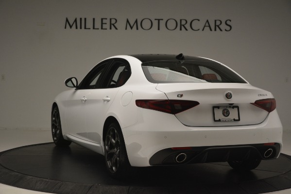 New 2019 Alfa Romeo Giulia Ti Sport Q4 for sale Sold at Bugatti of Greenwich in Greenwich CT 06830 5