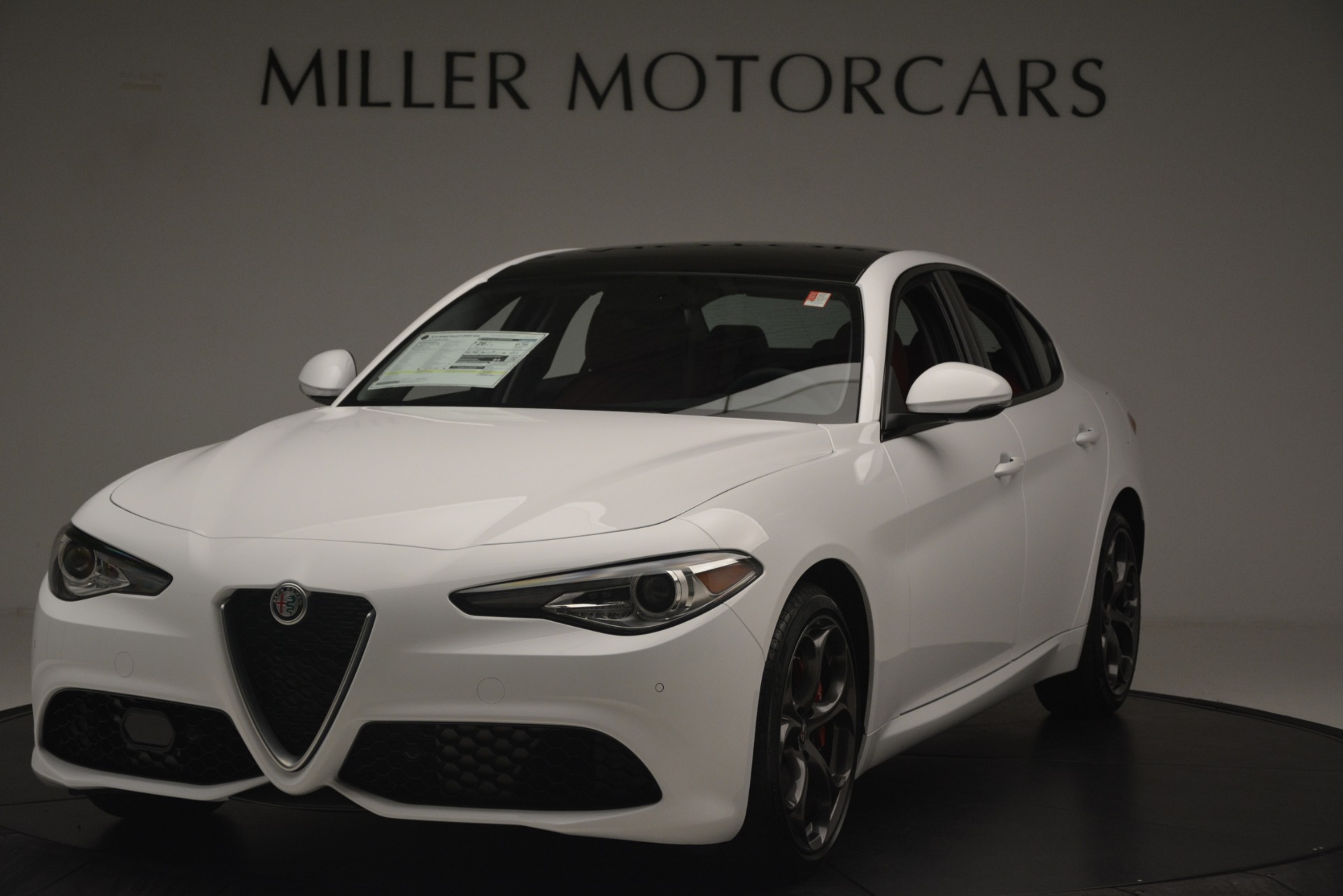 New 2019 Alfa Romeo Giulia Ti Sport Q4 for sale Sold at Bugatti of Greenwich in Greenwich CT 06830 1