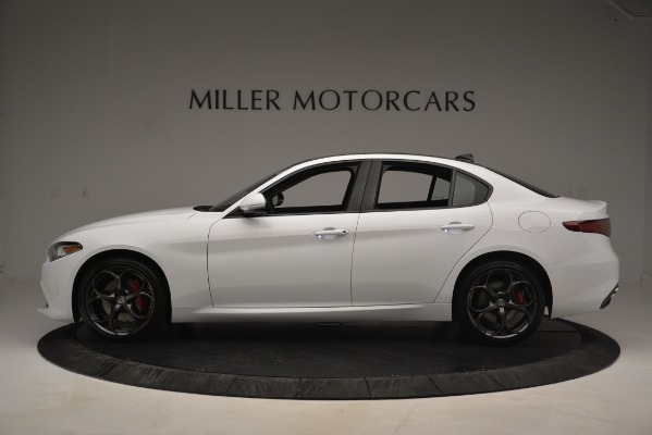 New 2019 Alfa Romeo Giulia Ti Sport Q4 for sale Sold at Bugatti of Greenwich in Greenwich CT 06830 3