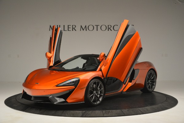 New 2019 McLaren 570S Spider Convertible for sale Sold at Bugatti of Greenwich in Greenwich CT 06830 13