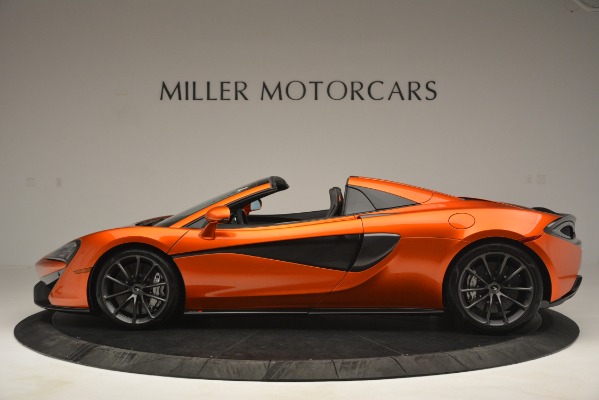 New 2019 McLaren 570S Spider Convertible for sale Sold at Bugatti of Greenwich in Greenwich CT 06830 3