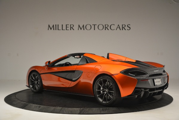 New 2019 McLaren 570S Spider Convertible for sale Sold at Bugatti of Greenwich in Greenwich CT 06830 4