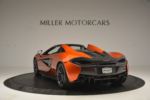 New 2019 McLaren 570S Spider Convertible for sale Sold at Bugatti of Greenwich in Greenwich CT 06830 5