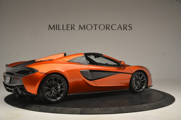 New 2019 McLaren 570S Spider Convertible for sale Sold at Bugatti of Greenwich in Greenwich CT 06830 8