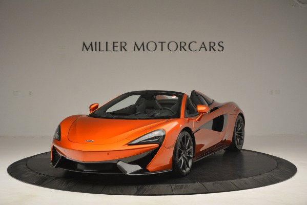 New 2019 McLaren 570S Spider Convertible for sale Sold at Bugatti of Greenwich in Greenwich CT 06830 1