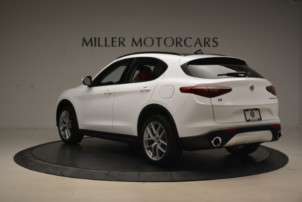 New 2019 Alfa Romeo Stelvio Ti Sport Q4 for sale Sold at Bugatti of Greenwich in Greenwich CT 06830 5