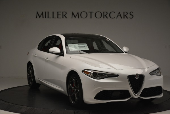 New 2019 Alfa Romeo Giulia Ti Sport Q4 for sale Sold at Bugatti of Greenwich in Greenwich CT 06830 11