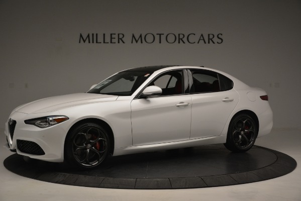 New 2019 Alfa Romeo Giulia Ti Sport Q4 for sale Sold at Bugatti of Greenwich in Greenwich CT 06830 2