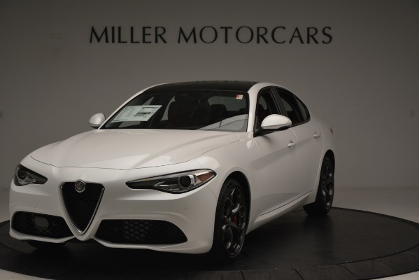 New 2019 Alfa Romeo Giulia Ti Sport Q4 for sale Sold at Bugatti of Greenwich in Greenwich CT 06830 1