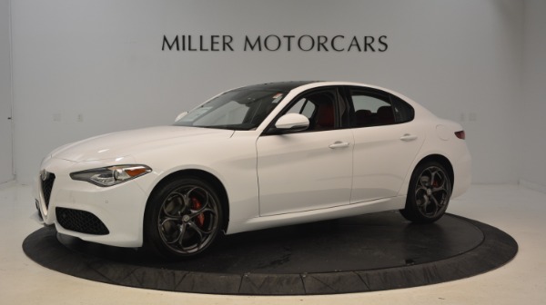 New 2019 Alfa Romeo Giulia Ti Sport Q4 for sale Sold at Bugatti of Greenwich in Greenwich CT 06830 2