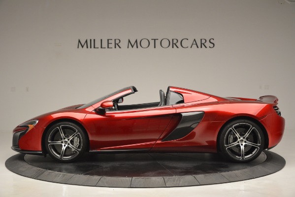 Used 2015 McLaren 650S Spider for sale Sold at Bugatti of Greenwich in Greenwich CT 06830 3