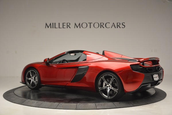 Used 2015 McLaren 650S Spider for sale Sold at Bugatti of Greenwich in Greenwich CT 06830 4