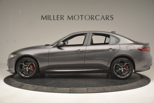 New 2019 Alfa Romeo Giulia Ti Sport Q4 for sale Sold at Bugatti of Greenwich in Greenwich CT 06830 3