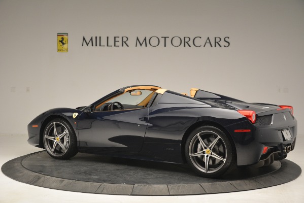 Used 2014 Ferrari 458 Spider for sale Sold at Bugatti of Greenwich in Greenwich CT 06830 4