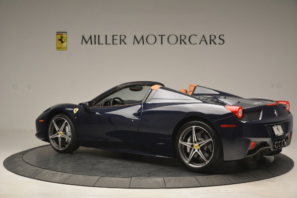 Used 2014 Ferrari 458 Spider for sale Sold at Bugatti of Greenwich in Greenwich CT 06830 4