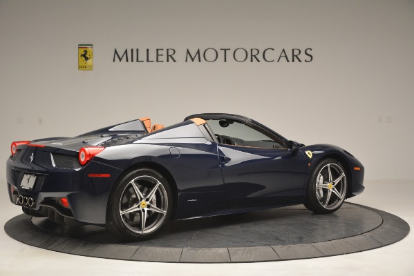 Used 2014 Ferrari 458 Spider for sale Sold at Bugatti of Greenwich in Greenwich CT 06830 8