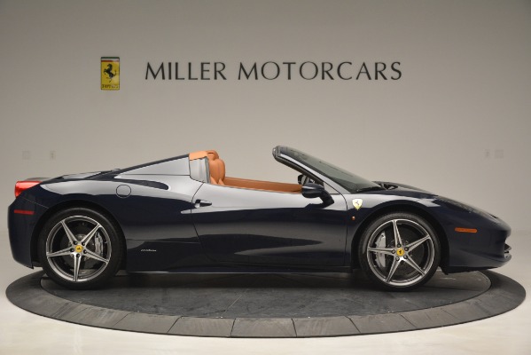 Used 2014 Ferrari 458 Spider for sale Sold at Bugatti of Greenwich in Greenwich CT 06830 9