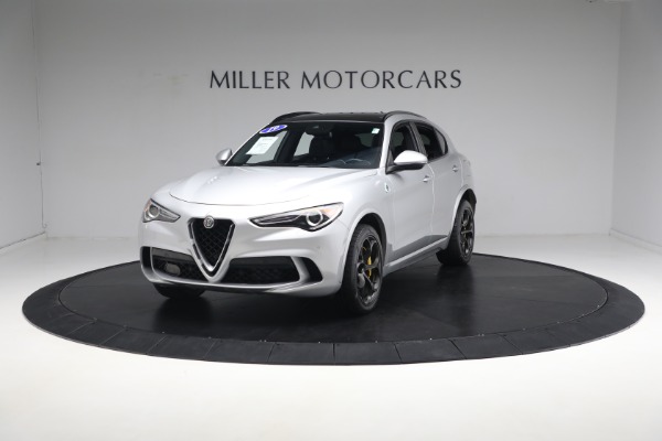 Used 2019 Alfa Romeo Stelvio Quadrifoglio for sale $53,900 at Bugatti of Greenwich in Greenwich CT 06830 1