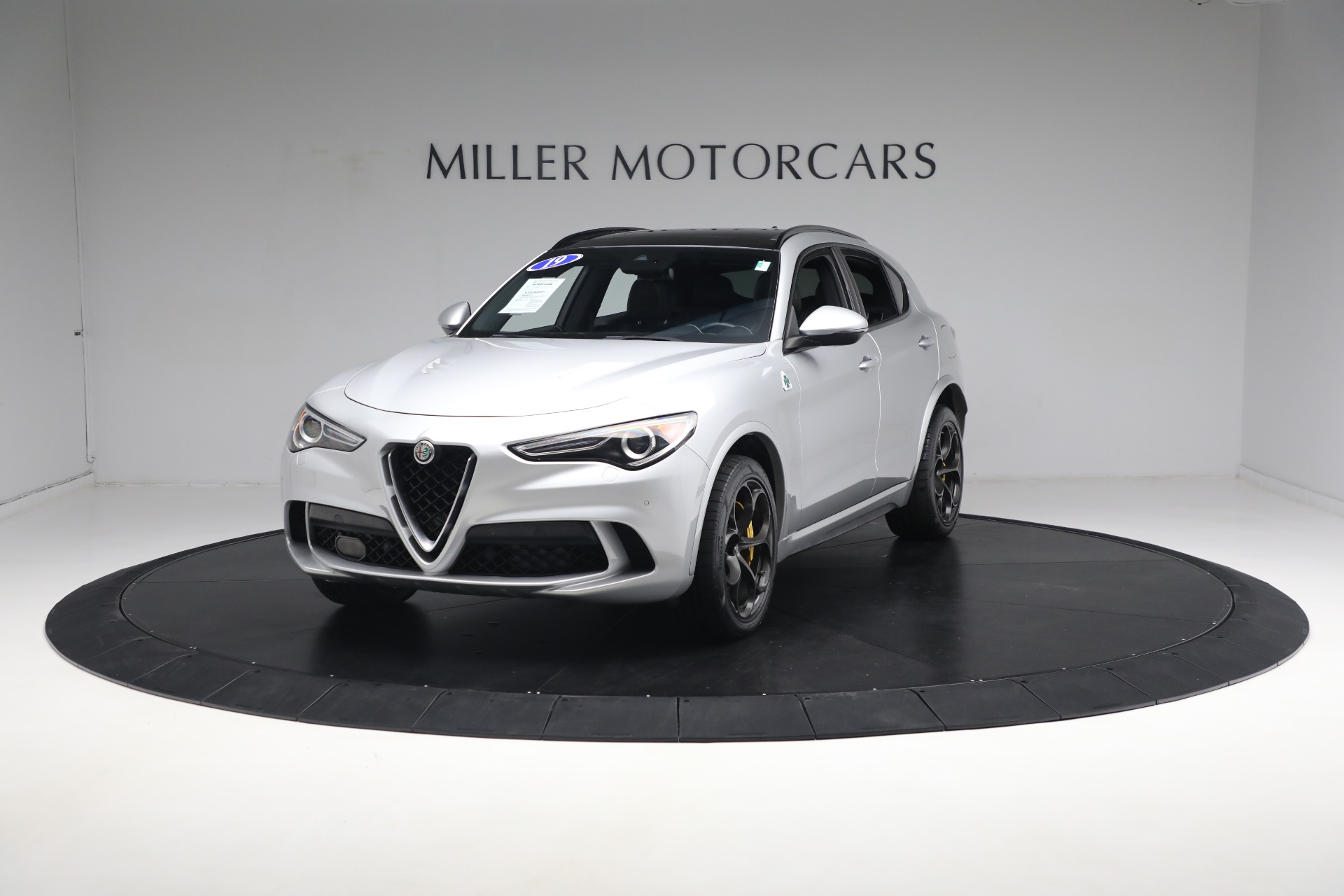 Used 2019 Alfa Romeo Stelvio Quadrifoglio for sale $53,900 at Bugatti of Greenwich in Greenwich CT 06830 1