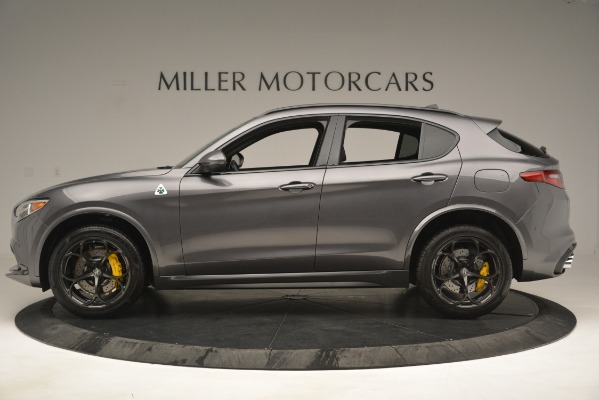 New 2019 Alfa Romeo Stelvio Quadrifoglio for sale Sold at Bugatti of Greenwich in Greenwich CT 06830 3