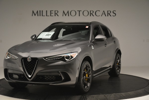 New 2019 Alfa Romeo Stelvio Quadrifoglio for sale Sold at Bugatti of Greenwich in Greenwich CT 06830 1